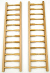 SXFSE Dollhouse Decoration Accessories,Miniature Fence Handrail 1:12 Mini Dollhouse Fence Cute House Mini Fence (Beige, 2 Pcs)