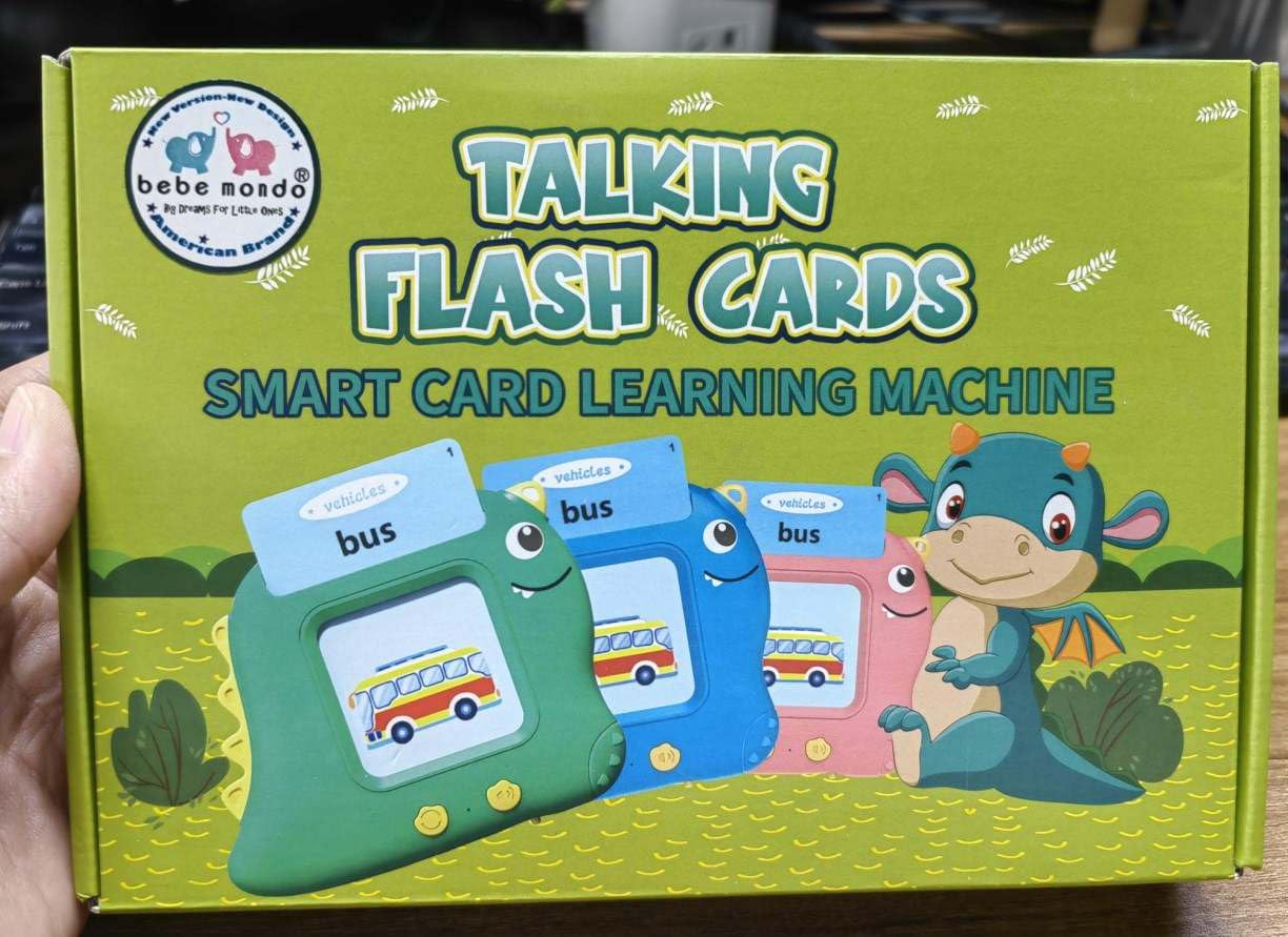 Montessori Toys for 1 2 3 Year Old, Talking Flash Cards for Toddlers, 1 Year Old Boy Girl Birthday Gift, 224 Sight Words Cards,Autism Speech Therapy