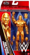 WWE The Rock The Final Boss Gold Collectors Edition Mattel Elite Collection Series 125 Wrestling Action Wrestler Figure Toy
