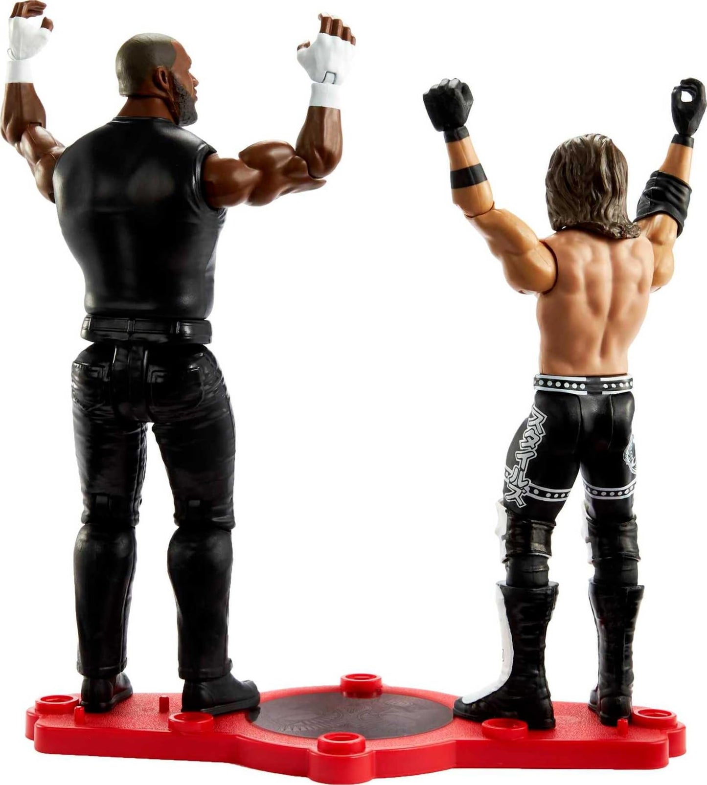 Mattel Jeff Hardy vs AJ Styles Championship Showdown 2-Pack 6-inch Action Figures Friday Night Smackdown Battle Pack for Ages 6 Years Old & Up