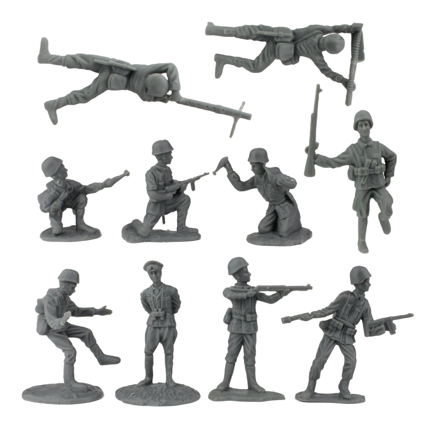 BMC WW2 D-Day Plastic Army Men - Utah Beach 40pc Soldier Figures Playset