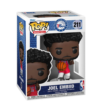 Funko Pop! NBA: Philadelphia 76ers - Joel Embiid - NBA Players - Collectable Vinyl Figure - Gift Idea - Official Merchandise - Toys for Kids & Adults