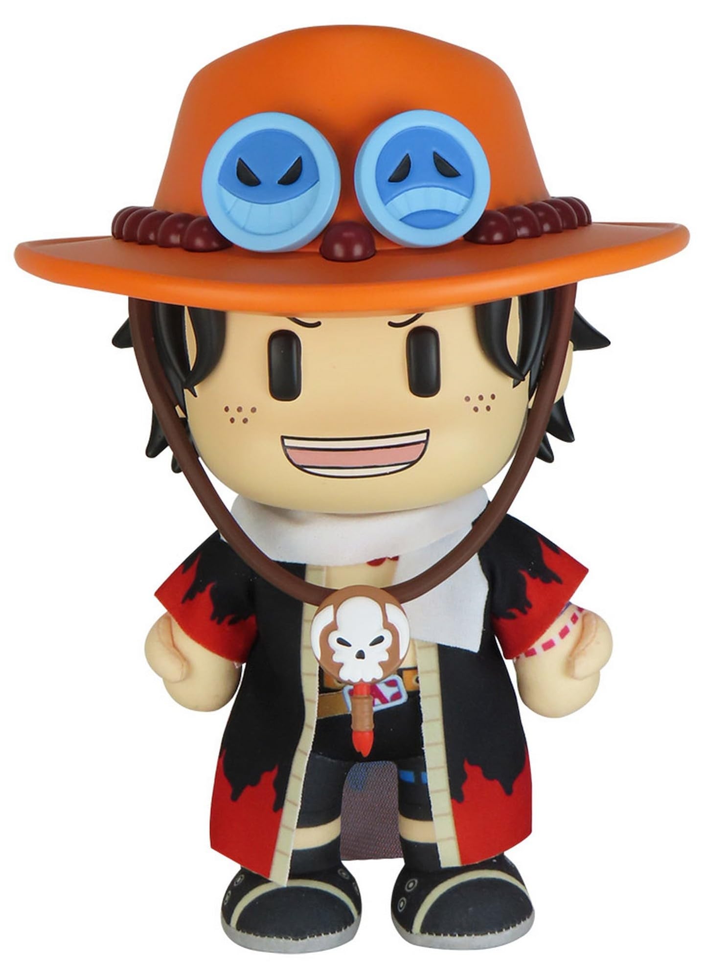 Great Eastern Entertainment One Piece - Portgas D. Ace (Alabasta Arc) FigureKey Plush 8" H