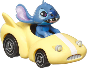 Hot Wheels Disney Pixar RacerVerse 4-Pack of 1:64 Scale Die-Cast Cars with Character Drivers, Optimized for Track Racing