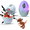 Wekity Hatching Eggs Dinosaur Toys,Dinosaur Eggs,LED Light and Sound,Creative Educational Toy Party Favor Easter Birthday Gift for Kid (Ceratosauru)