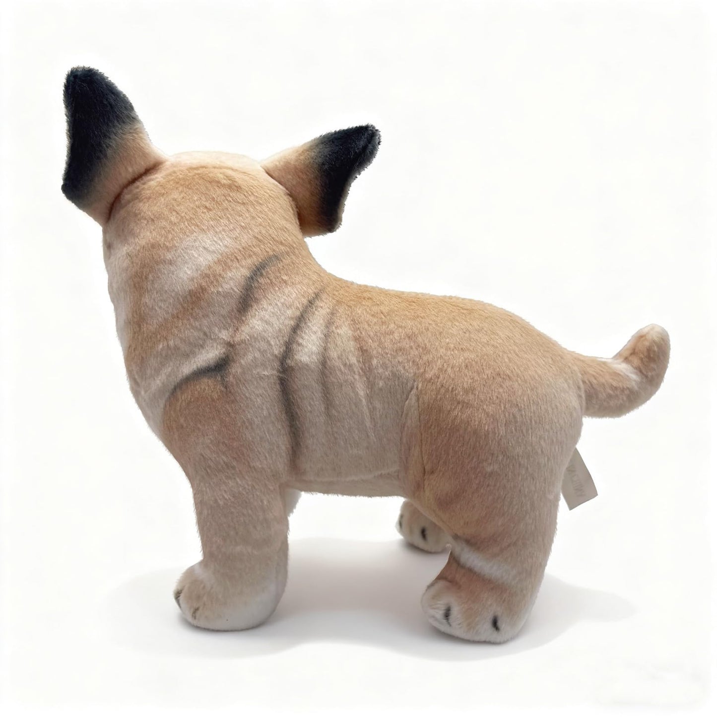 Roqei Realistic French Bulldog Stuffed Animal - Soft Dog Plush Toy, Cute Frenchie Puppy Doll for Kids, Dog Lovers & Gifts, Lifelike Design, 9 inches