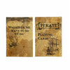 Black Lotus Pirate King Collection Playing Cards Poker Deck 54 Cards Retro Style for Entertainment