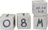 Primitives by Kathy Baby Milestone Blocks, Set of 4, Galaxy