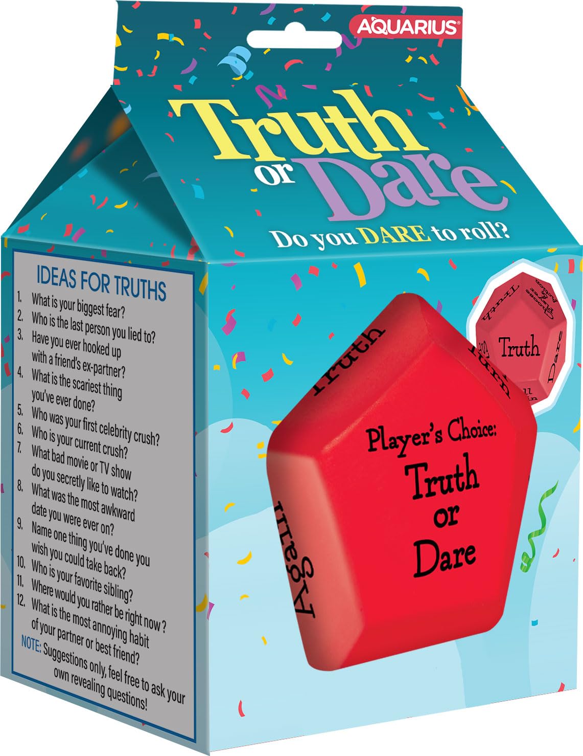 ICUP Truth or Dare Large Dice Game