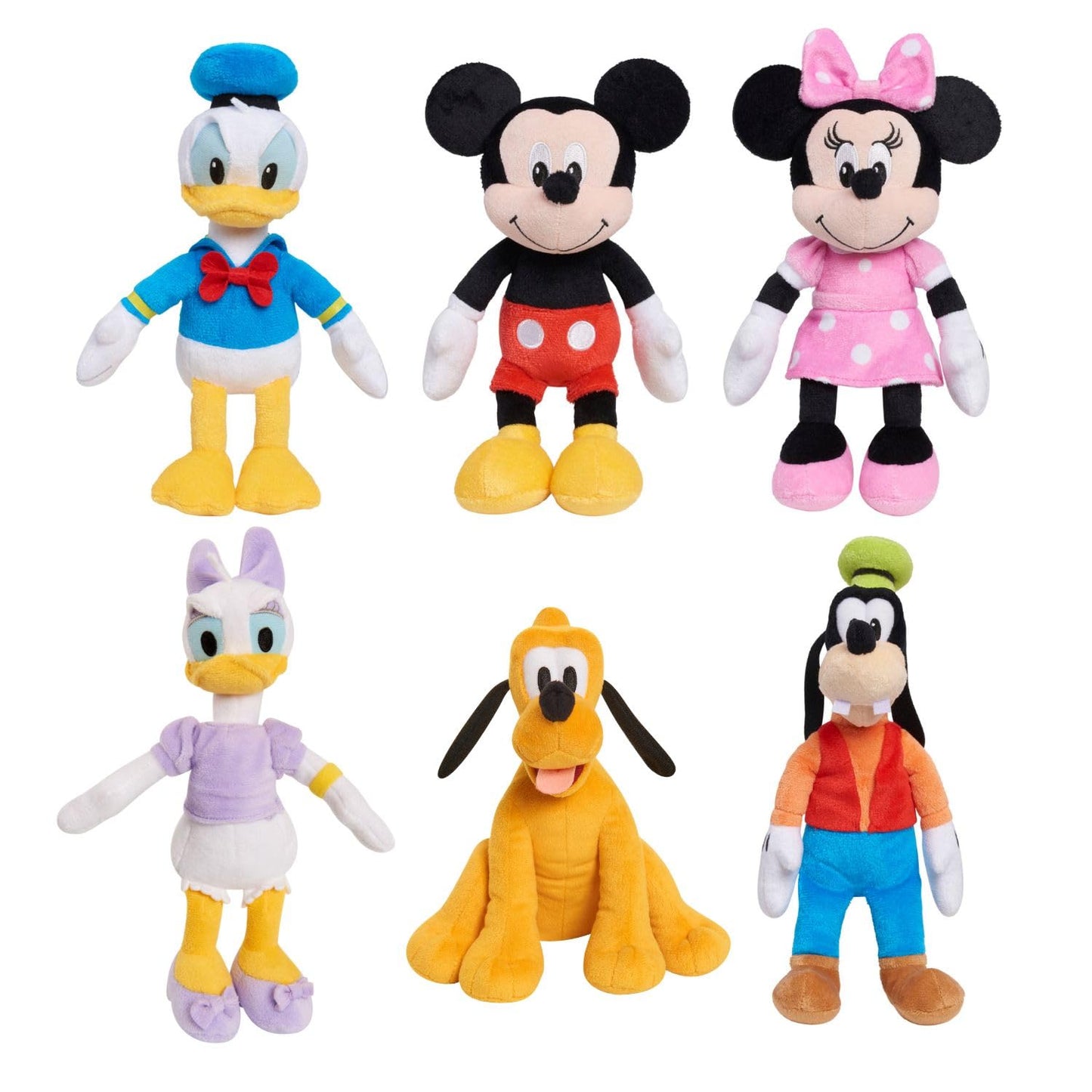 Disney Junior Mickey Mouse Small Plushie Stuffed Animal Daisy Duck