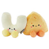 Hallmark Better Together Magnetic Plush (Mac and Cheese) 5" Stuffed Toys, Easter Gifts for Kids