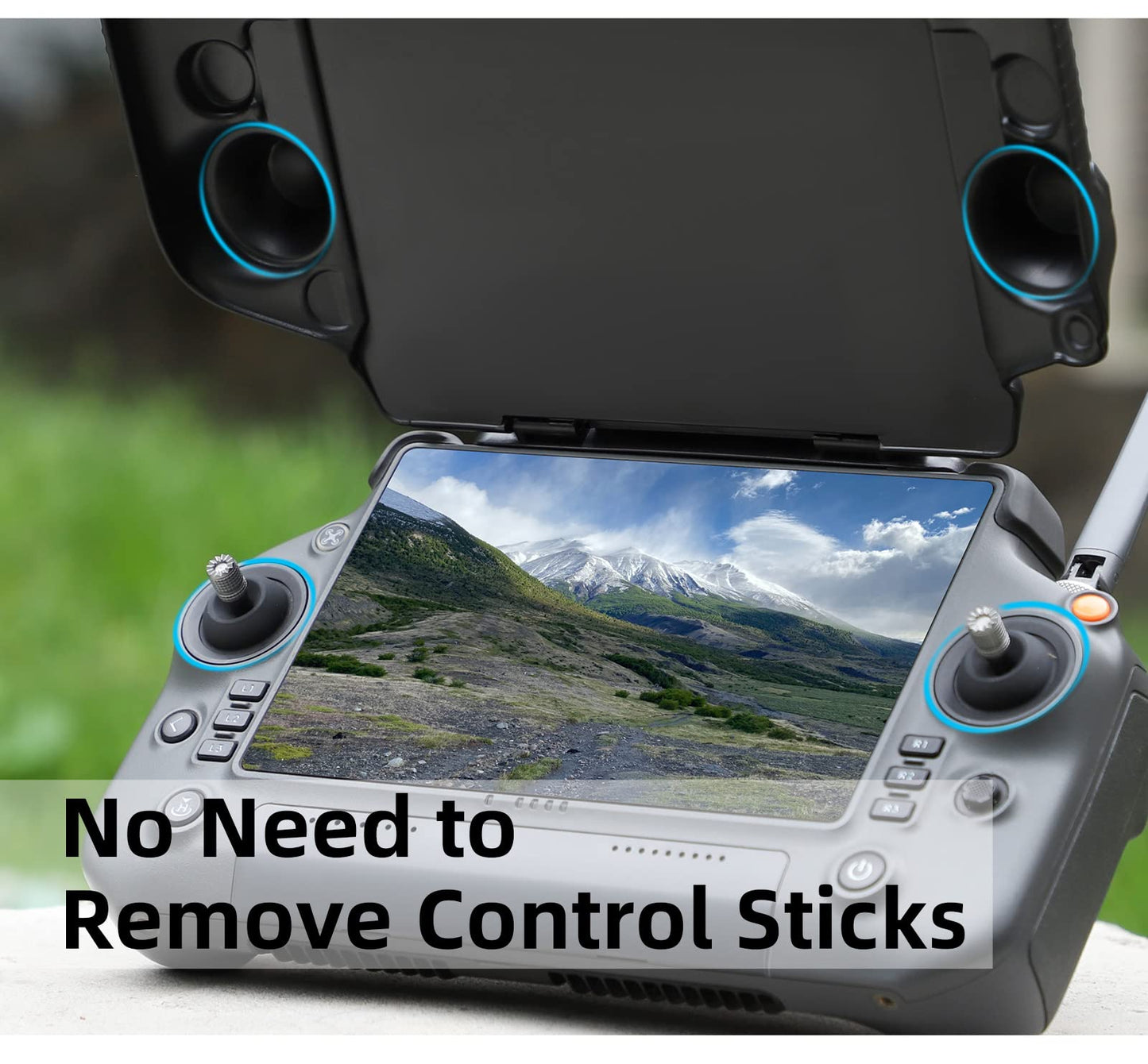 BTG 2 in 1 Controller Protector & Sunhood for DJI RC Plus Remote Controller Accessories