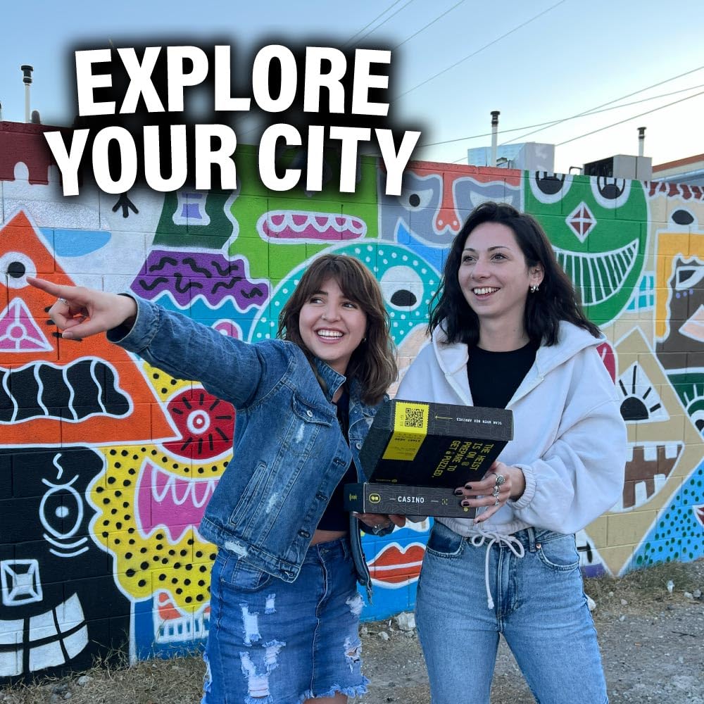Tampa Outdoor Escape Room | Real City Scavenger Hunt | Gifts for Adults & Families | 1-6 Players, 2-3 Hours, 1 Mile Walking Distance