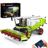 Mould King 17014 Wheat Harvester Building Block Set, Tractor Toy Building Kit for Adults 14+, 1265 PCS Farm Truck Construction Vehicles Set