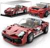Mould King Speed Champion 911 Racing Car Building Set & Display Case, 27060 MOC Cool Vehicles Model Kits Birthday Gifts for Adults/Teens, Creative