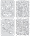 Artool Freehand Airbrush Templates, Return Of Skullmaster Mini