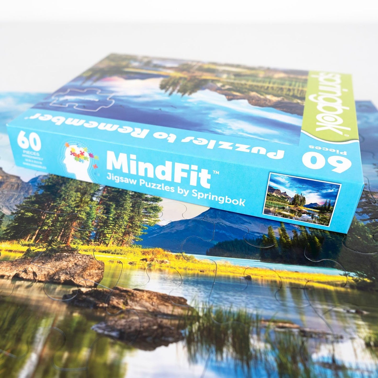 Springbok's Spirit Island 60 Piece Therapy Puzzles, Ideal for Adults with Dementia, Alzheimer’s or Brain Injury
