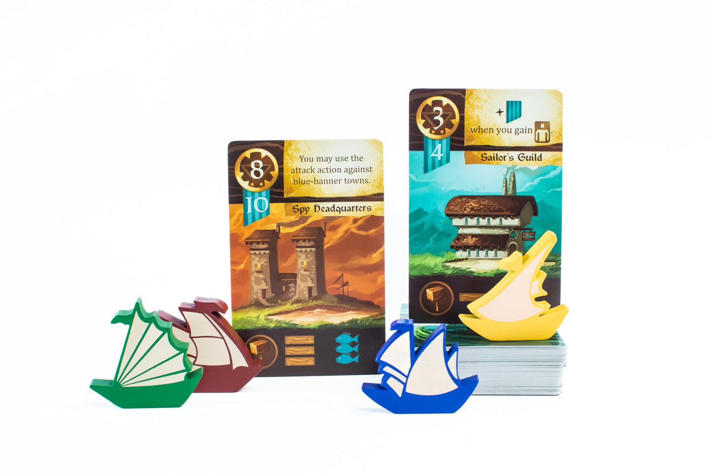 Islebound Emerald Edition | Red Raven Games | Exploration Board Game | 2-4 Players | Ages 12+
