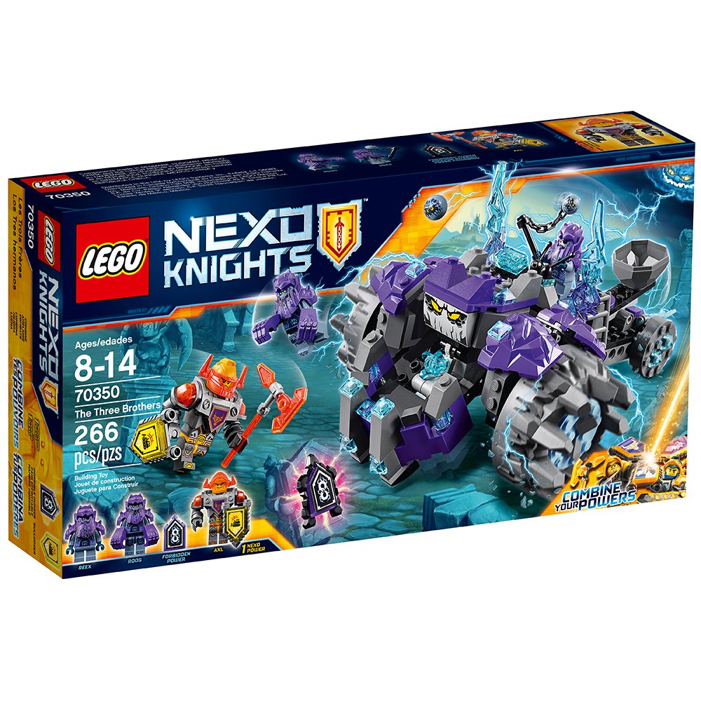 LEGO Nexo Knights The Three Brothers 70350 Childrens Toy