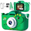 Kids Camera for 3, 4, 5, 6, 7, 8, 9 Year Old Boys Girls - 1080P HD Kids Video Camera, Dinosaur Christmas Birthday Gifts, Toddler Dual Lens Digital