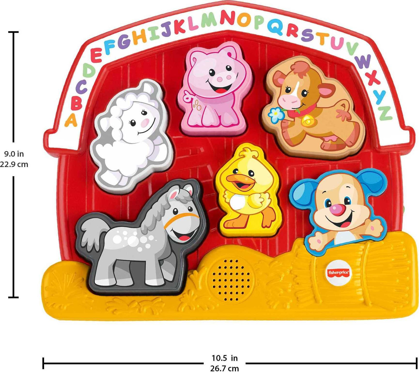 Fisher-Price Laugh & Learn Farm Animal Puzzle Toddler Toy