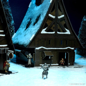 WizKids D&D Icons of The Realms: Icewind Dale: Rime of The Frostmaiden - Ten Towns Papercraft Set