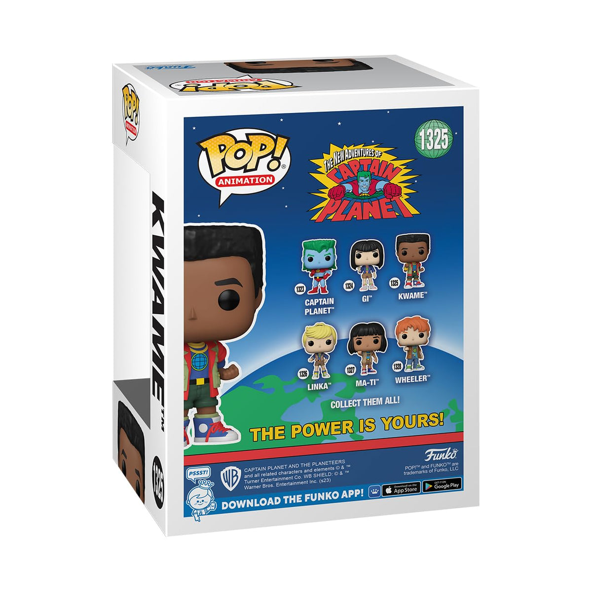 Funko POP! Animation: Captain Planet and the Planeteers - Kwame Olowe