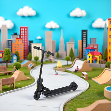 XYSRXWY Black T-Head Finger Scooter, Stress Relief Desk Gadget for Skate Fans and Office Workers, Precision Control for Smooth Tricks and Focus