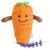 warmies Microwavable & Weighted Stuffed Animals, Carrot - Heated Stuffed Animal Plushie for Warmth & Comfort - Cute Soft Plush Toys for Adults