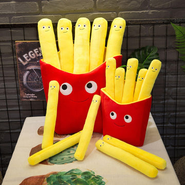 NILISWIEST Comfy French Fries Pillows Plush, Soft, Cuddly, and Irresistible for Family and Friends