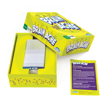 Outset Media Brain Ache - The Puzzling Picture Game - for Ages 12 Years and up
