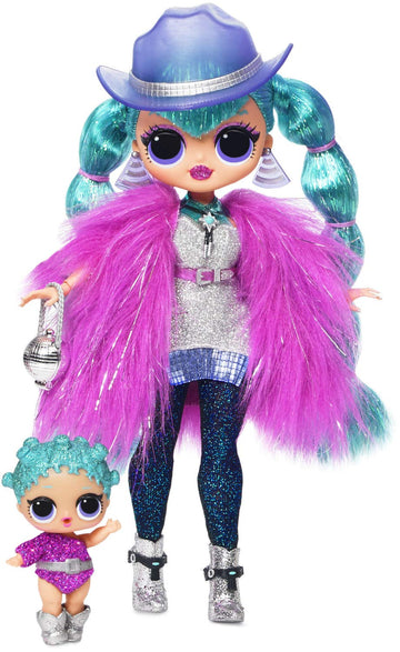 L.O.L. Surprise! O.M.G. Winter Disco Cosmic Nova Fashion Doll & Sister