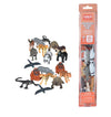 Wild Republic Nature Tube Endangered Animals Figurines - 13"