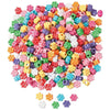 Fabulous Flower Pony Beads - Bulk Set of 600 - DIY Crafts for Kids