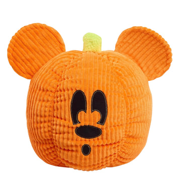 Mickey & Minnie Mouse Halloween Pumpkin Plush Pillow (Orange Mickey)