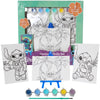Innovative Designs Disney Lilo and Stitch Canvas Paint Set for Kids with 3 Canvases, Acrylic Paint, Paintbrush, & Easel