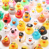 25 Pack Rubber Ducks,Assorted Rubber Duckies for Kids,2 Inch Assortment Rubber Duck,Multicolor Mini Duck Float Tiny Ducks,Rubber Duck Bath Toys