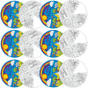 Fun Express Color Your Own Creation Wheel - Makes 12 - DIY Religious Crafts for Kids and Fun Sunday School Activities - VBS 2026 Vacation Bible School