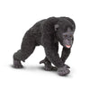 Safari Ltd. Chimpanzee Figurine - Hand-Painted, Lifelike 4" Model Figure - Fun Educational Toy for Boys, Girls & Kids Ages 1+