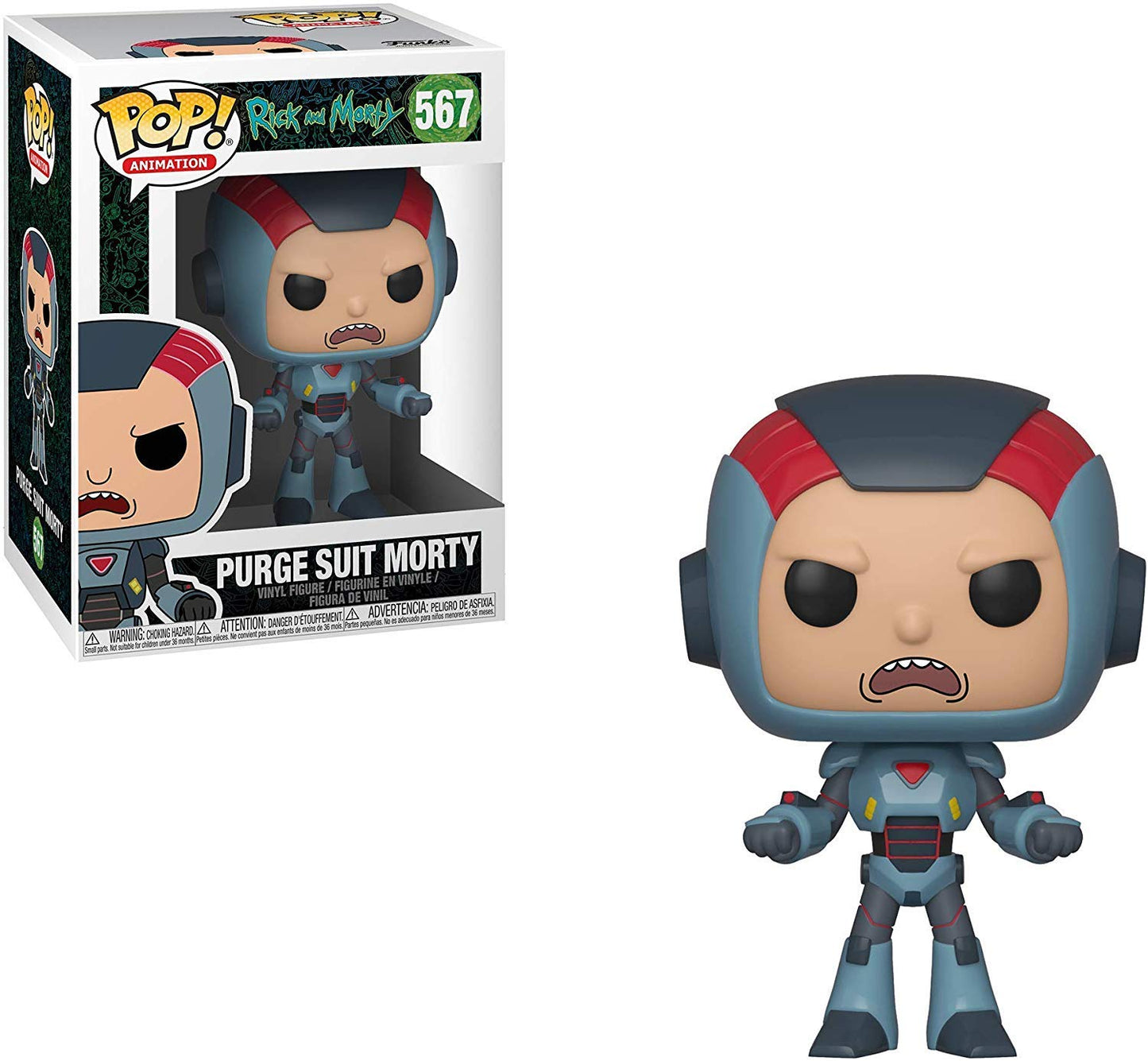 Funko Pop! Animation: Rick & Morty - Purge Suit Morty