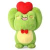 Cute Frog Plush Toy With Red Heart - Stuffed Animal Plushie for Valentine's Day, Birthday, Christmas - Soft Gift for Girlfriend, Kids 9.8"