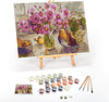 Ledgebay DIY Paint by Numbers Kit for Adults Framed Canvas Beginner to Advanced Paint by Numbers Kit, Kits Include Acrylic Paint set, Brushes