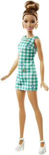 Barbie Fashionistas Doll 50 Emerald Check