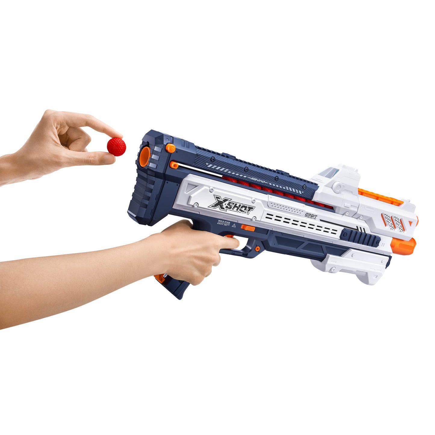 XSHOT Chaos 100 Rounds Dart Refill by ZURU, Foam Bullet Ball Refill Pack, Ammo Toy Blaster Guns for Boys and Kids 100pcs Balls Bulk Set Compatible