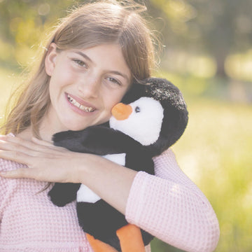 World's Softest Plush Stuffed Animal for Baby, Toddler, Kids, Adults - Adorable Toy Made from Kid-Friendly, Quality Materials - Lushee Poppy Penguin