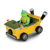Nick Kart Racers - Pull Back TMNT in Party Wagon; Straight from The Game “Nickelodeon Kart Racers 3: Slime Speedway”; No Batteries Required; Grippy