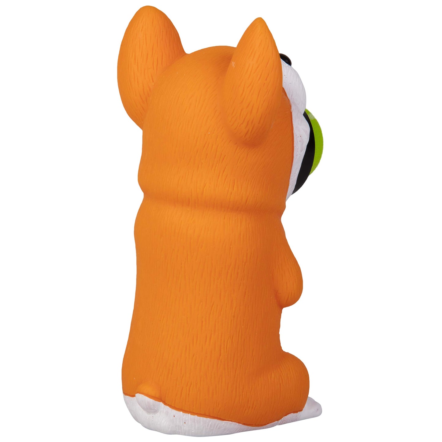 Hog Wild Corgi Ball Popper Toy - Includes 4 Soft Foam Balls - Squeeze to Pop Air Powered Balls Up to 20 Feet - Launcher Safe for Indoor/Outdoor Play
