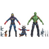 Marvel Universe Guardians of the Galaxy Drax the Destroyer Starlord Rocket Raccoon and Groot Set