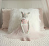 Inspired by Jewel Poppy the Cat - Handmade 24.8-Inch Plush Doll with Ballerina Tutu Outfit - Pretty Stuffed Toy Surprise Gift for a Little Princess