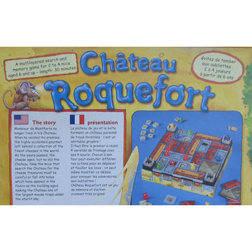 Rio Grande Games Château Roquefort Memory Board Game, Family Games Kids Ages 6+, 2-4 Players 30 Minutes